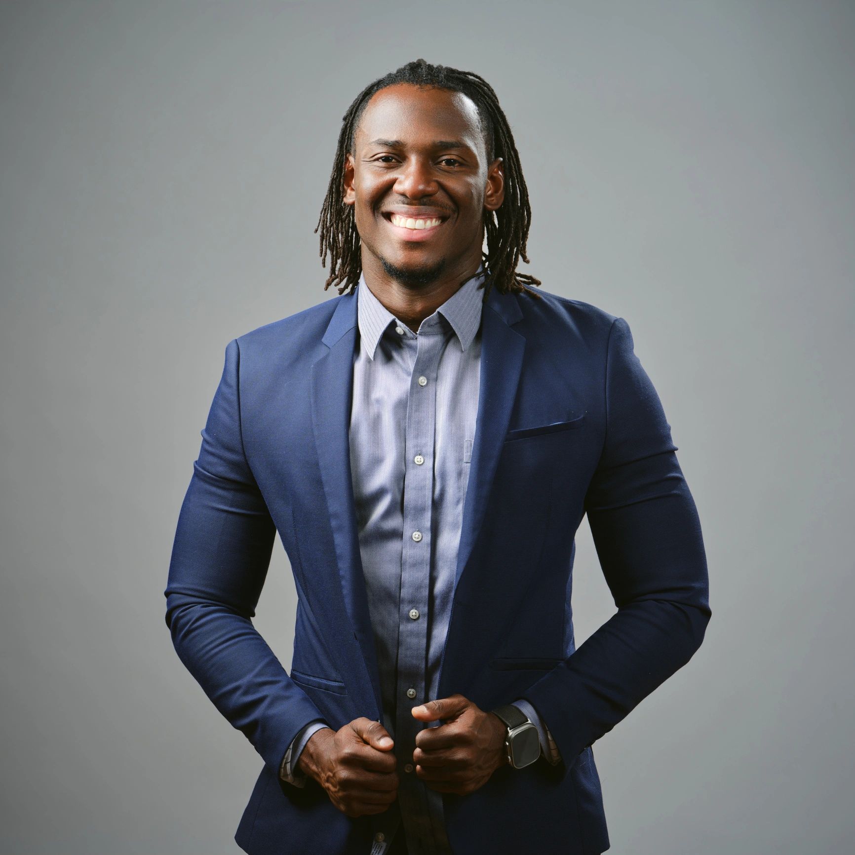 Professional headshot of a business client